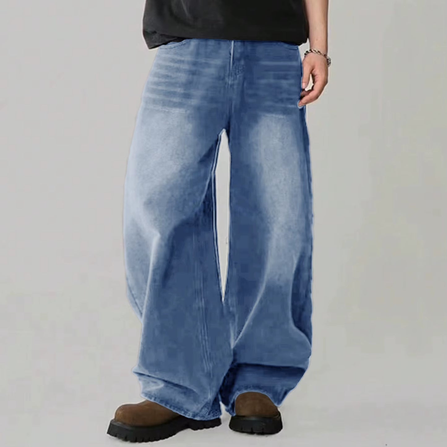 Retro Men'S Baggy Jean