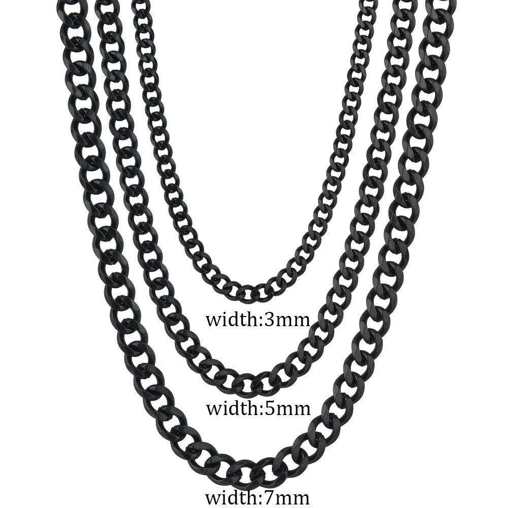 Velora Stainless Steel Cuban Link Chain 