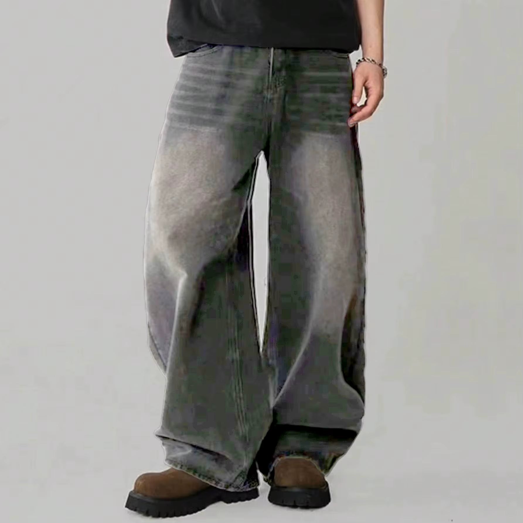 Retro Men'S Baggy Jean