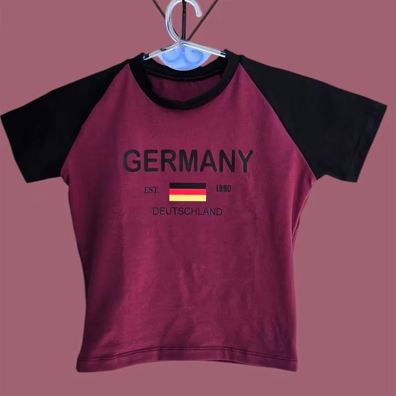 Y2K Brazil Heritage Baby Tee